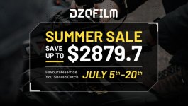 DZOFILM 2023 Summer Sale DZOFILM 2023 Summer Sale
